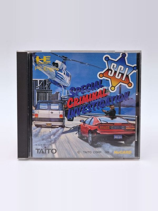 S.C.I.: Special Criminal Investigation — NEC PC Engine JAP (vendu)