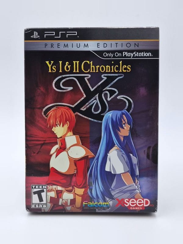 Ys I & II Chronicles: Premium Edition — Sony PSP US (vendu)