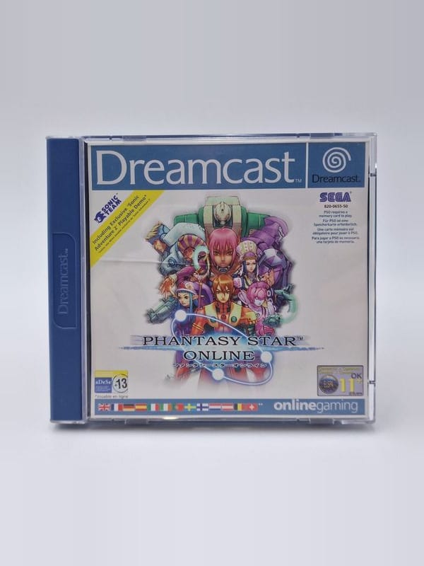 Phantasy Star Online — SEGA Dreamcast PAL (vendu)