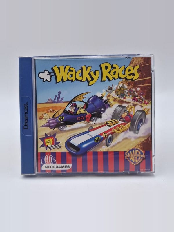 Wacky Races Starring Dastardly & Muttley — SEGA Dreamcast PAL (vendu)