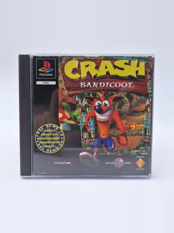 Crash Bandicoot — Sony PS1 PAL (vendu)