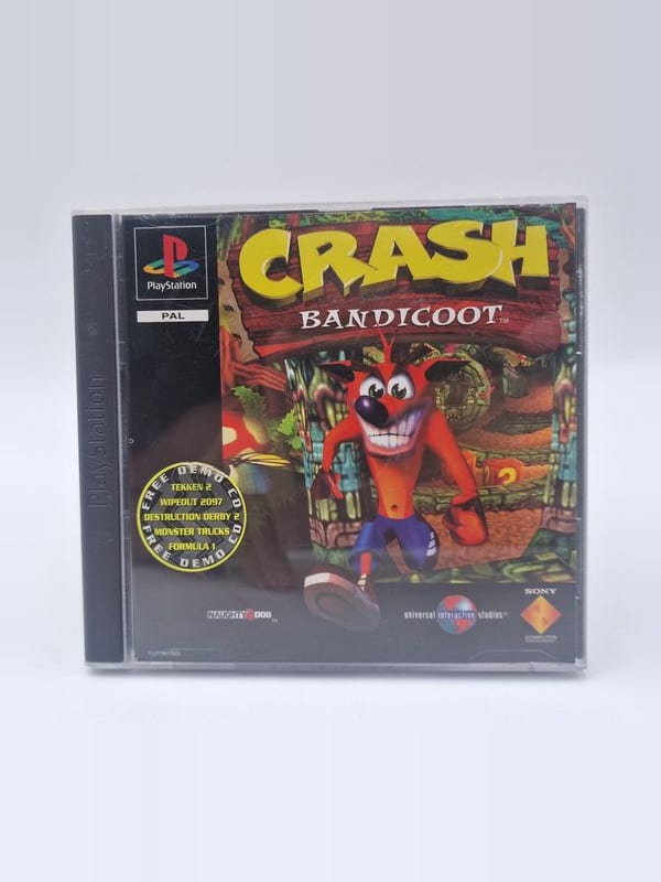 Crash Bandicoot — Sony PS1 PAL (vendu)