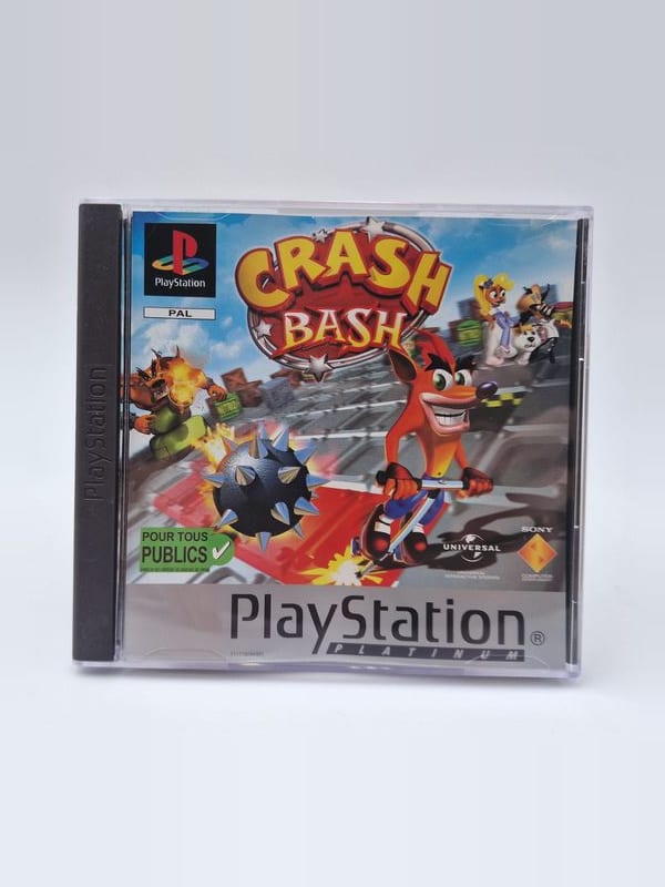 Crash Bash Platinum — Sony PS1 PAL