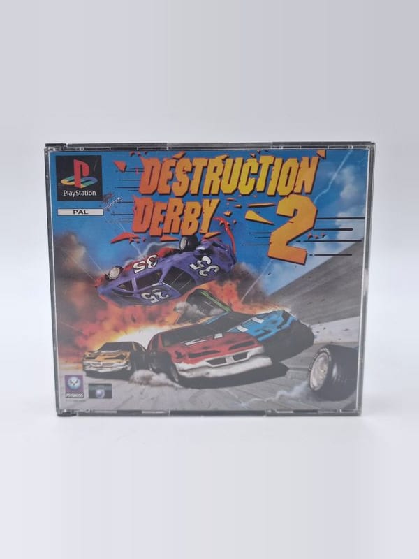 Destruction Derby 2 Big Box — Sony PS1 PAL