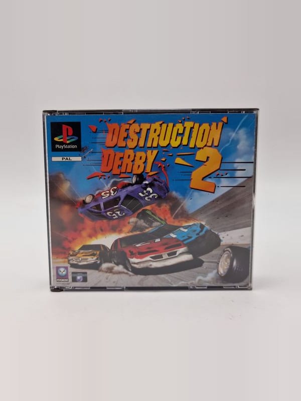 Destruction Derby 2 Big Box — Sony PS1 PAL
