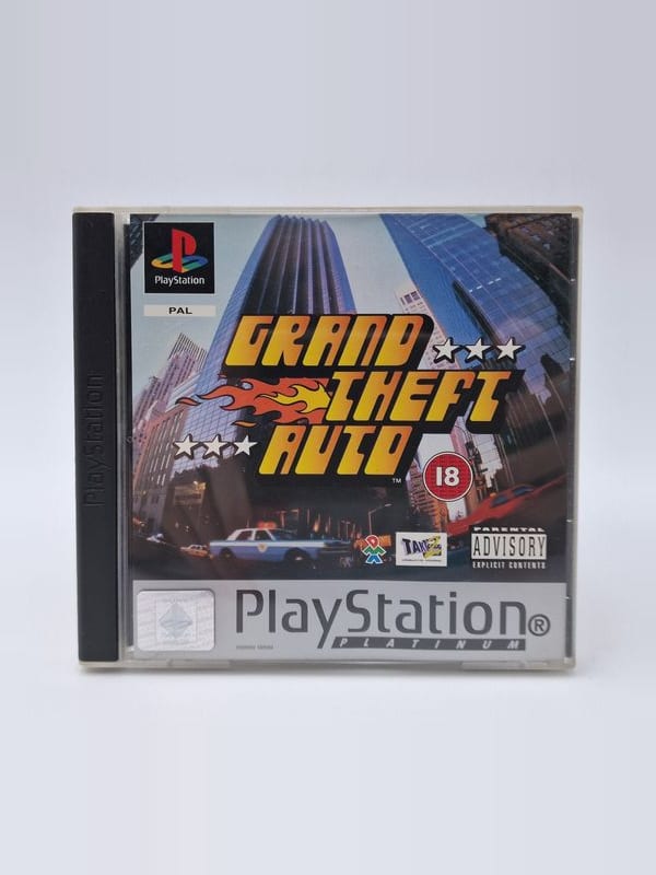 Grand Theft Auto Platinum — Sony PS1 PAL (vendu)