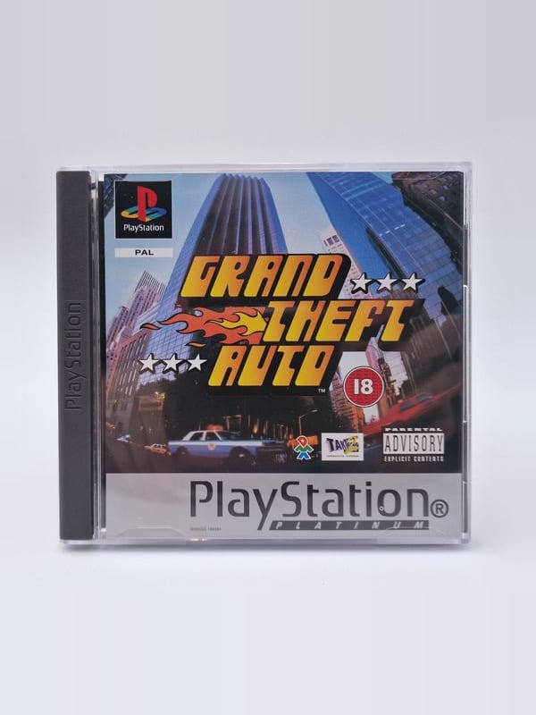 Grand Theft Auto Platinum — Sony PS1 PAL