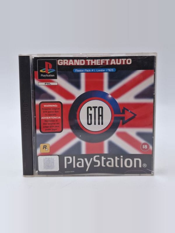Grand Theft Auto London — Sony PS1 PAL