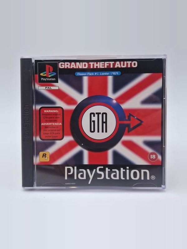 Grand Theft Auto London — Sony PS1 PAL