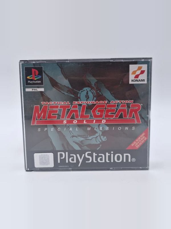 Metal Gear Solid Special Missions — Sony PS1 PAL