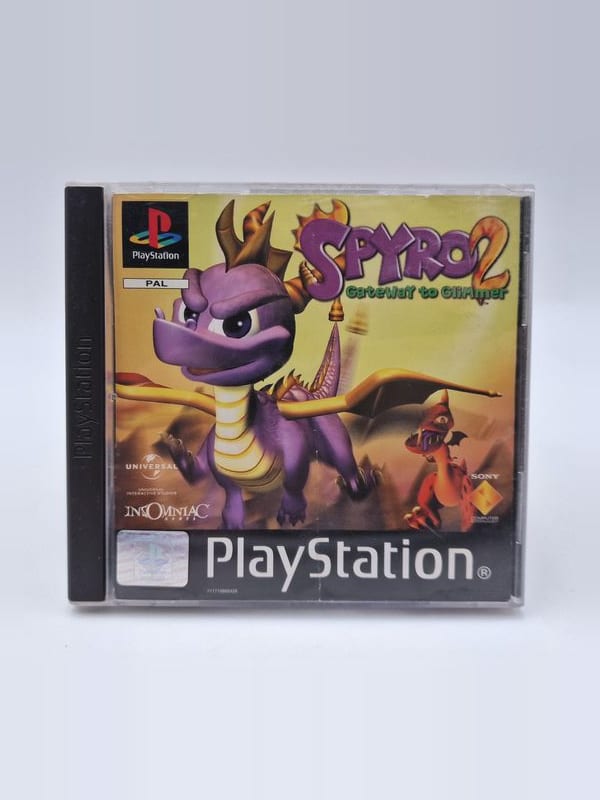 Spyro 2 Gateway to Glimmer — Sony PS1 PAL