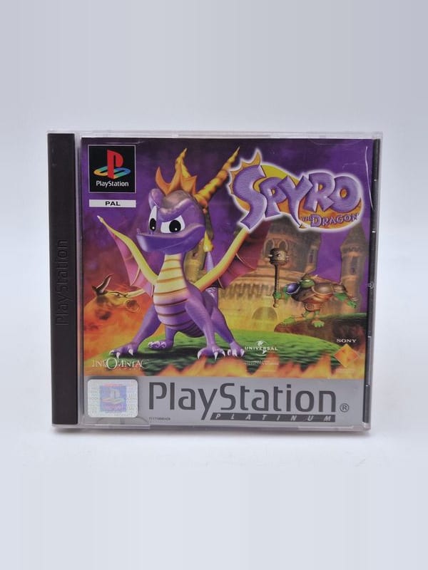 Spyro The Dragon Platinum — Sony PS1 PAL
