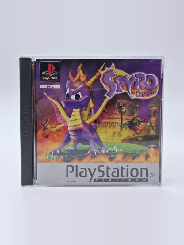 Spyro The Dragon Platinum — Sony PS1 PAL
