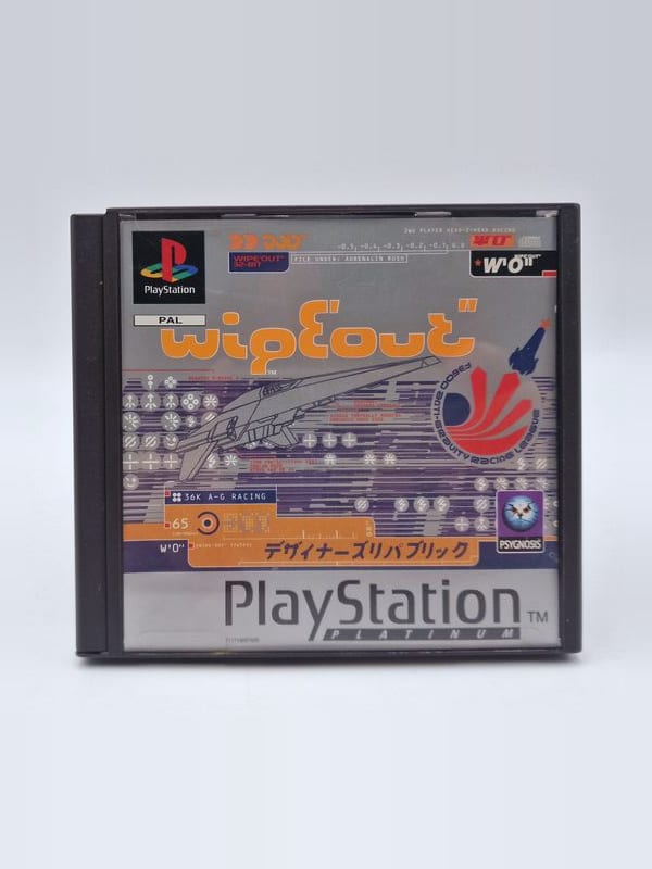 Wipeout Platinum — Sony PS1 PAL