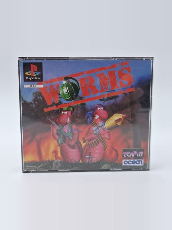Worms Big Box — Sony PS1 PAL (vendu)