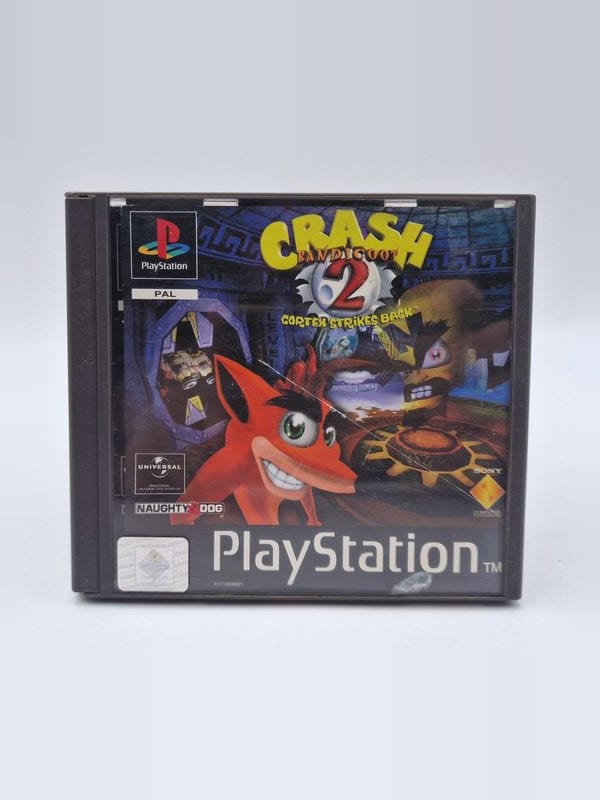 Crash Bandicoot 2: Cortex Strikes Back — Sony PS1 PAL