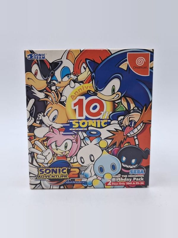 Sonic Adventure 2 10th Anniversary — SEGA Dreamcast JAP