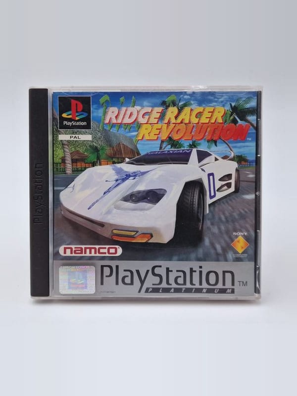 Ridge Racer Revolution Platinum — Sony PS1 PAL
