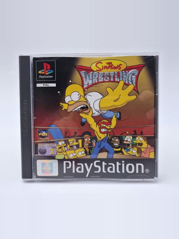 The Simpsons Wrestling — Sony PS1 PAL