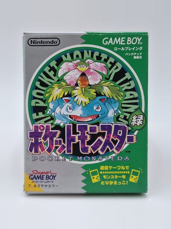 Pokémon Version Vert — Nintendo Game Boy JAP (vendu)