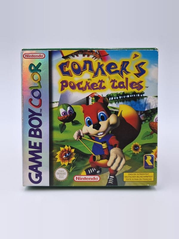 Conker's Pocket Tales — Nintendo Game Boy PAL