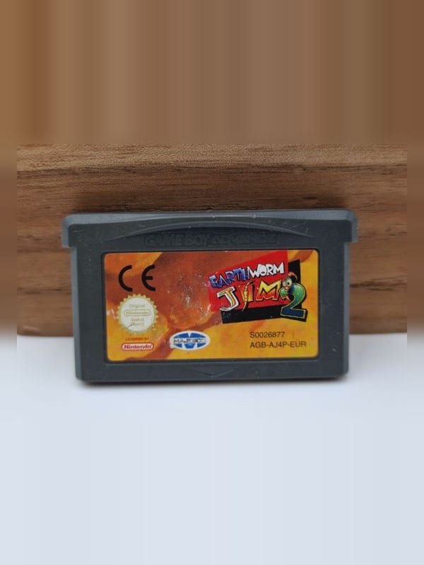 Earthworm Jim 2 — Nintendo GBA PAL (vendu)