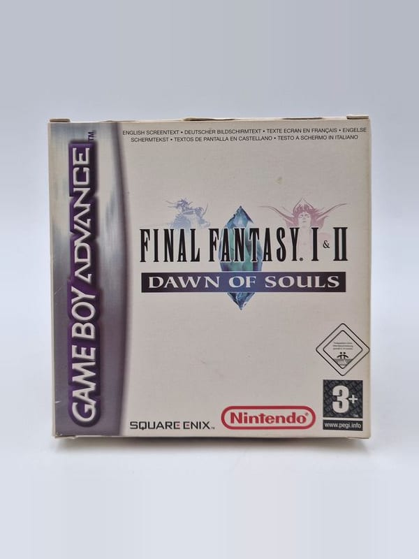 Final Fantasy I & II Dawn of Souls — Nintendo GBA PAL