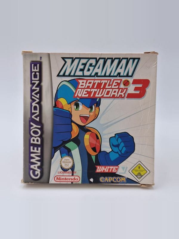Mega Man Battle Network 3 White — Nintendo GBA PAL