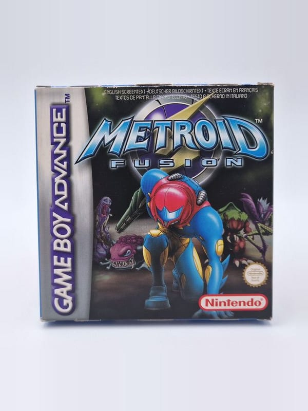 Metroid Fusion — Nintendo GBA PAL (vendu)