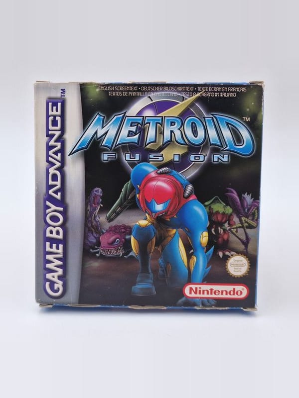 Metroid Fusion — Nintendo GBA PAL