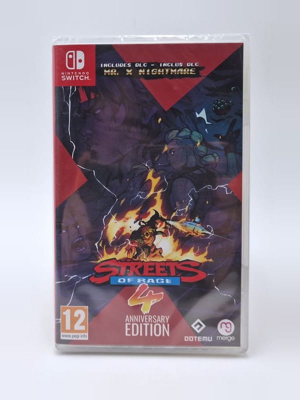 Streets of Rage 4 Anniversary Edition — Nintendo Switch PAL