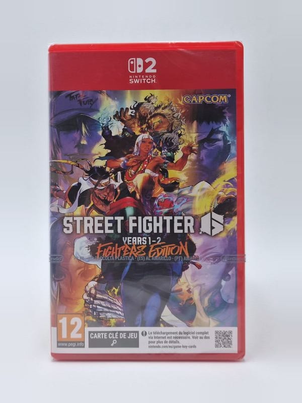 Street Fighter 6 Years 1-2 Fighters Edition — Nintendo Switch PAL (vendu)