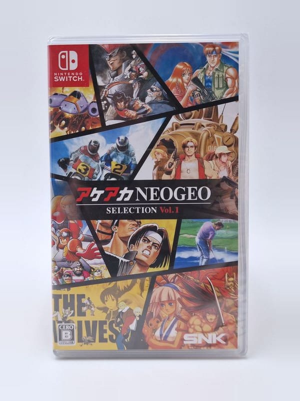 ACA NeoGeo Selection Vol. 1 — Nintendo Switch JAP (vendu)
