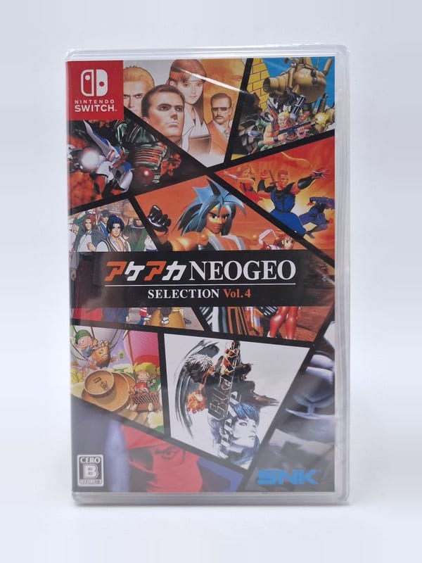 ACA NeoGeo Selection Vol. 4 — Nintendo Switch JAP (vendu)