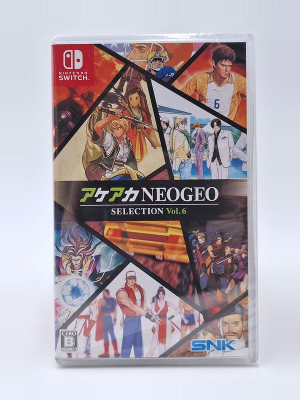 ACA NeoGeo Selection Vol. 6 — Nintendo Switch JAP (vendu)
