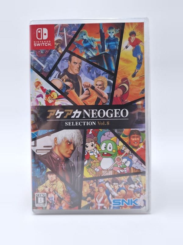 ACA NeoGeo Selection Vol. 8 — Nintendo Switch JAP (vendu)