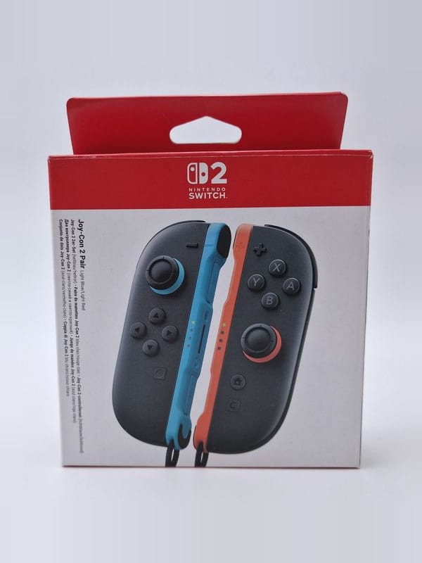 Manette Joy-Con Nintendo Switch 2 Blue & Red Boxed — Console / Accessoire PAL