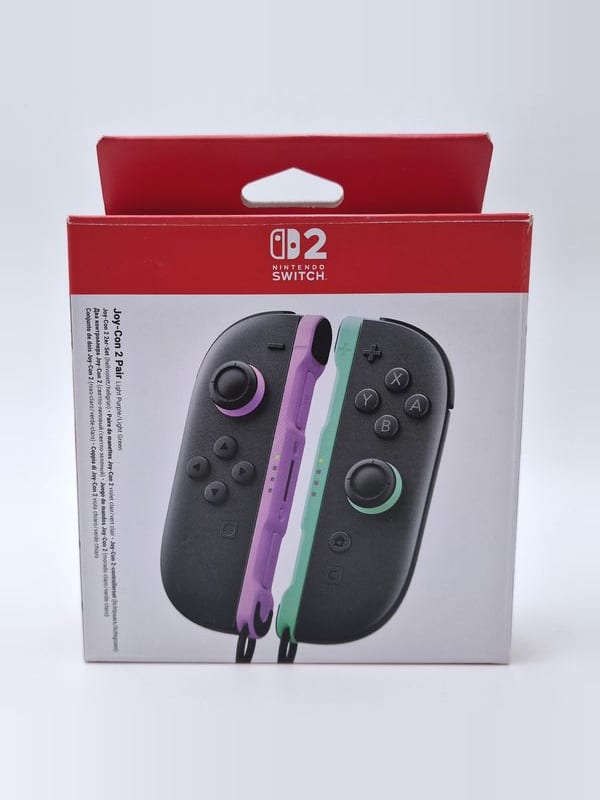 Manette Joy-Con Nintendo Switch 2 Purple & Green Boxed — Console / Accessoire PAL