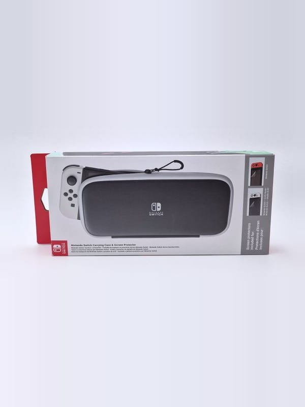 Carrying Case & Screen Protector Nintendo Switch — Console / Accessoire PAL