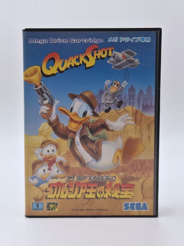 QuackShot — SEGA Megadrive JAP