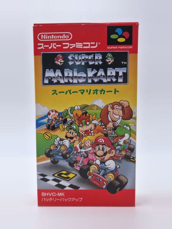 Super Mario Kart — Nintendo SFC JAP