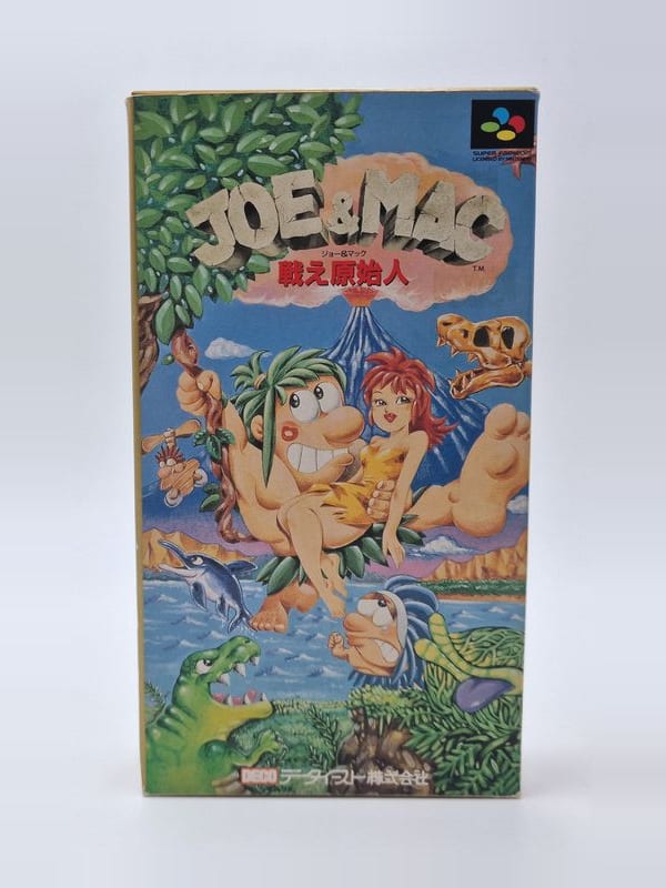 Joe & Mac — Nintendo SFC JAP