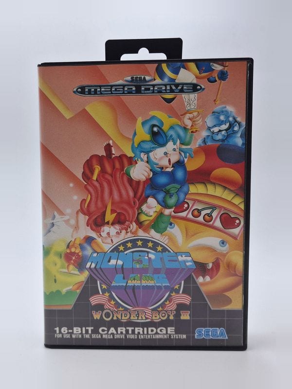 Wonder Boy III: Monster Lair — SEGA Megadrive PAL (vendu)
