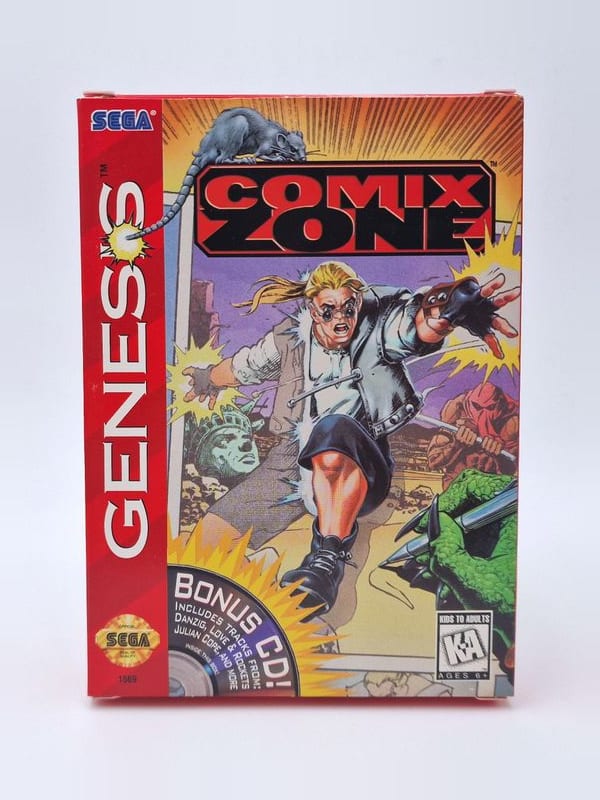 Comix Zone — SEGA Megadrive US (vendu)