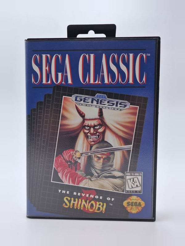 The Revenge of Shinobi — SEGA Megadrive US (vendu)