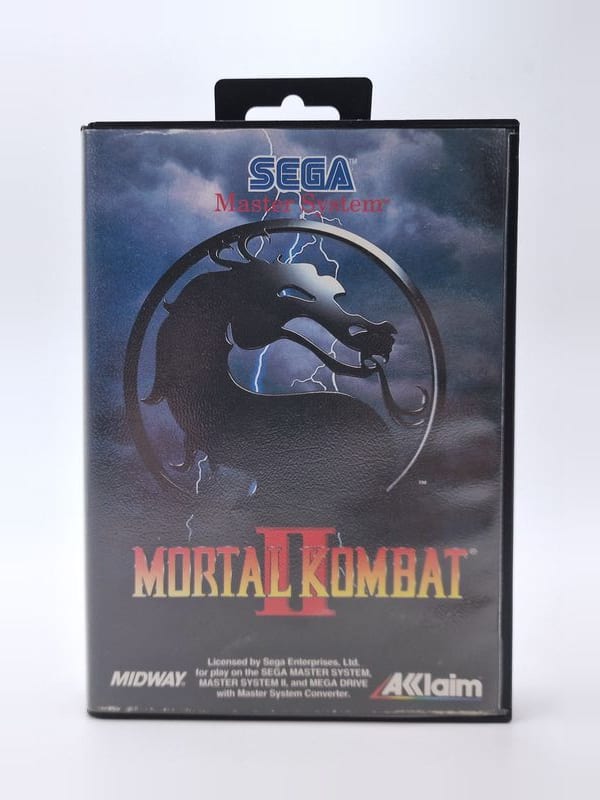 Mortal Kombat II — SEGA Master System PAL