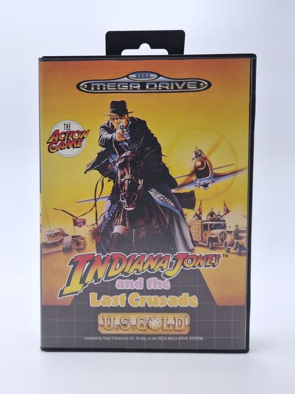 Indiana Jones and the Last Crusade: The Action Game — SEGA Megadrive PAL (vendu)