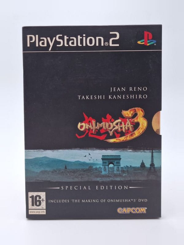 Onimusha 3 Special Edition — Sony PS2 PAL (vendu)