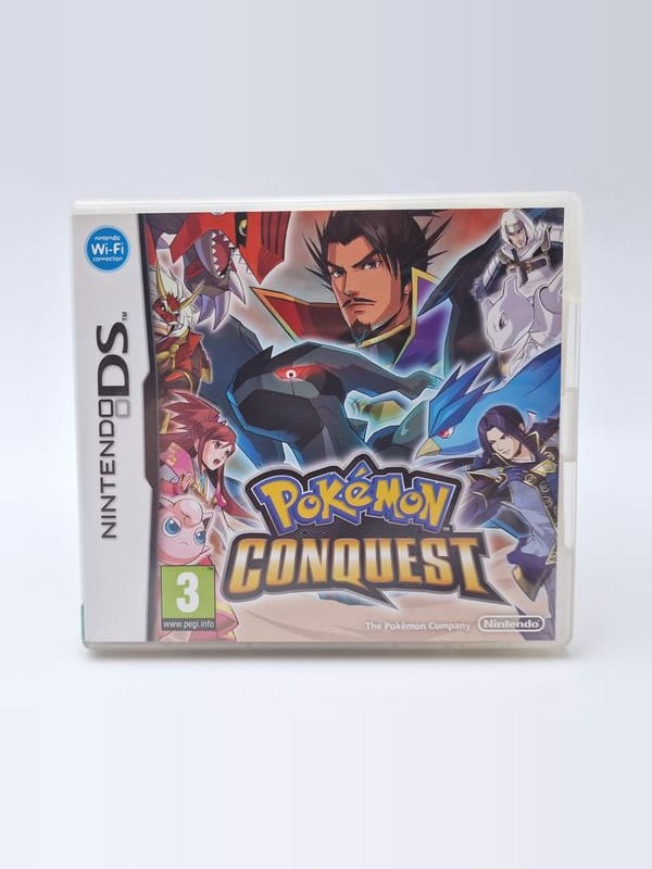 Pokémon Conquest — Nintendo DS PAL (vendu)