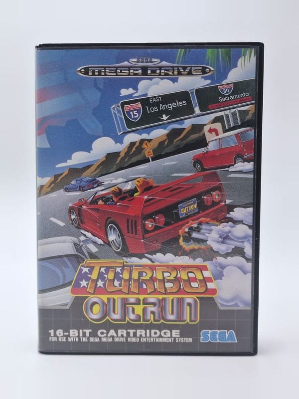 Turbo OutRun — SEGA Megadrive PAL